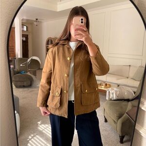 Nili Lotan Brown 100% Cotton Luxury Women's Jacket